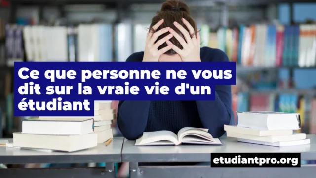 Lire la suite à propos de l’article Ce que personne ne vous dit sur la vraie vie d&rsquo;un étudiant