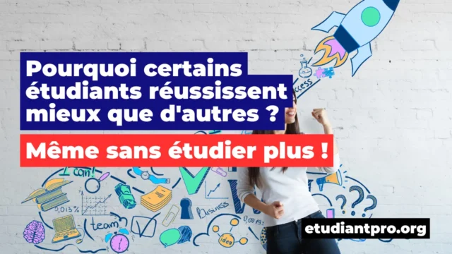 Lire la suite à propos de l’article Pourquoi certains étudiants réussissent mieux que d&rsquo;autres ? (même sans étudier plus)